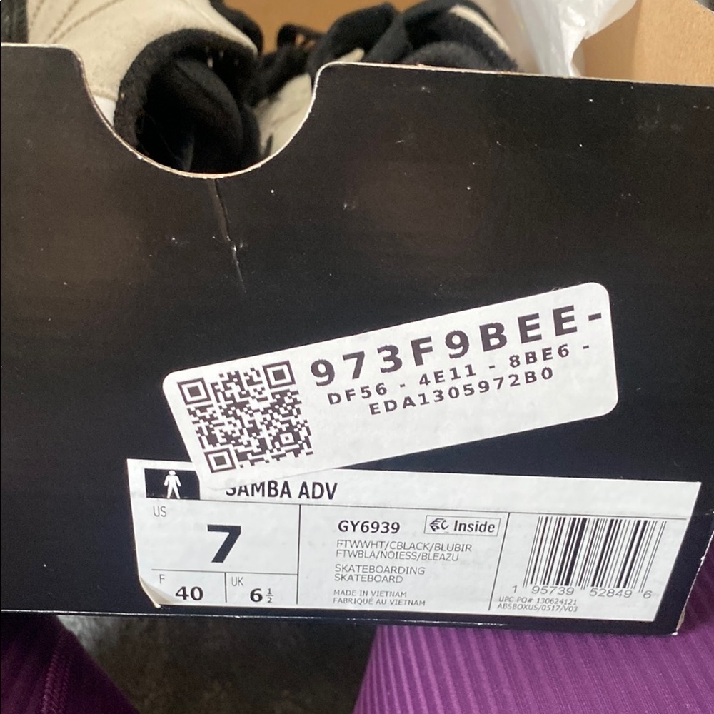 Adidas Samba ADV Skate Shoes